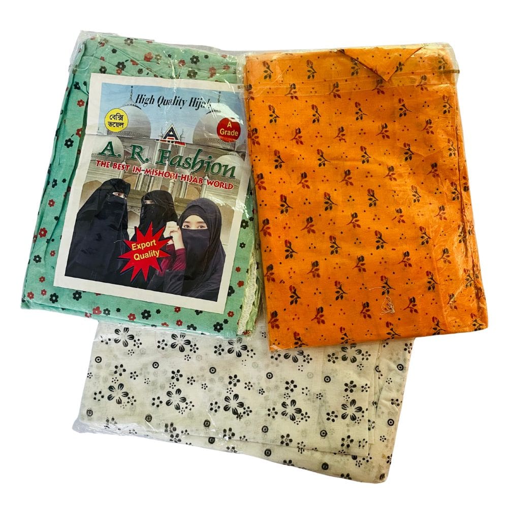 ২নং সূতি হিজাব (মোকস)